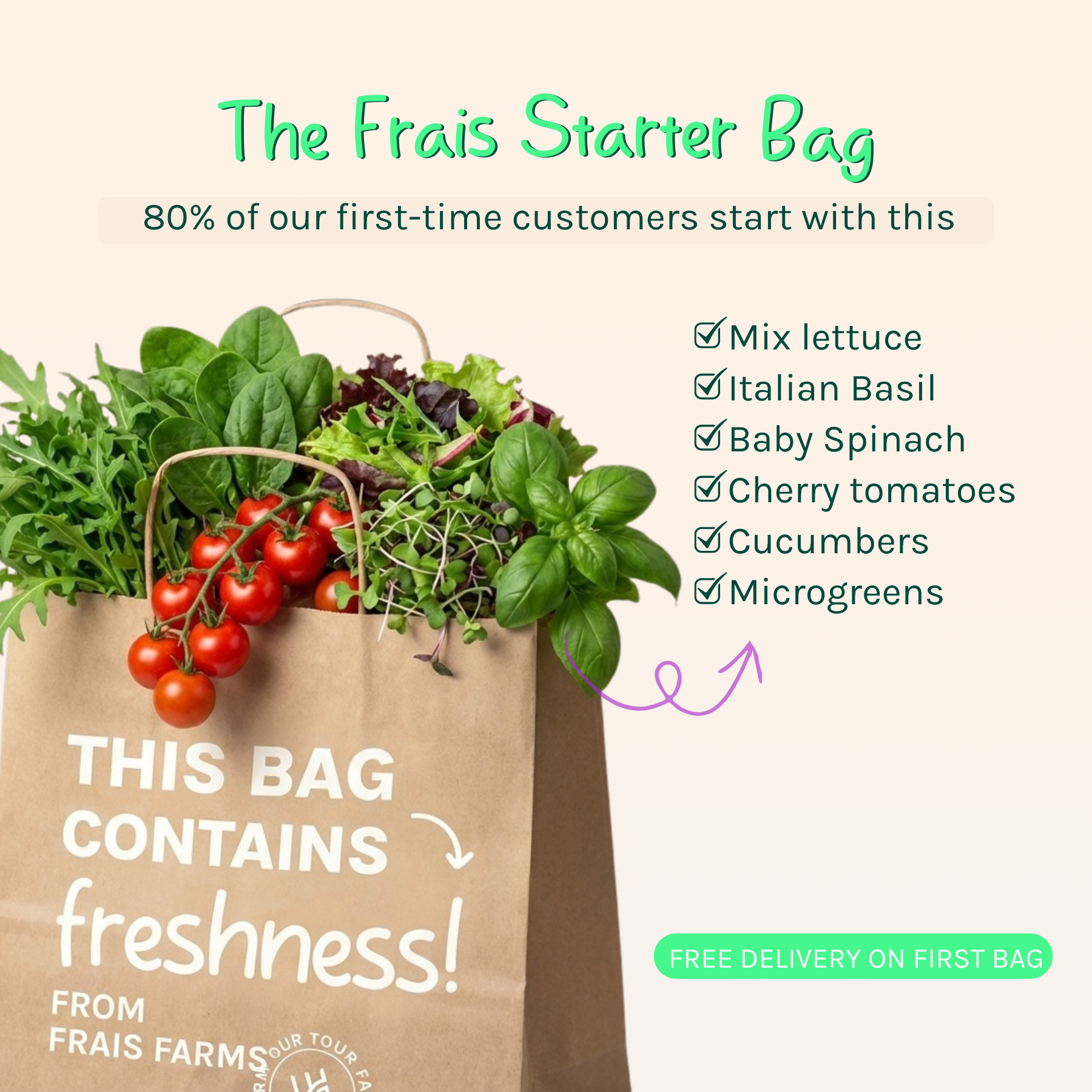 The Frais Starter Bag